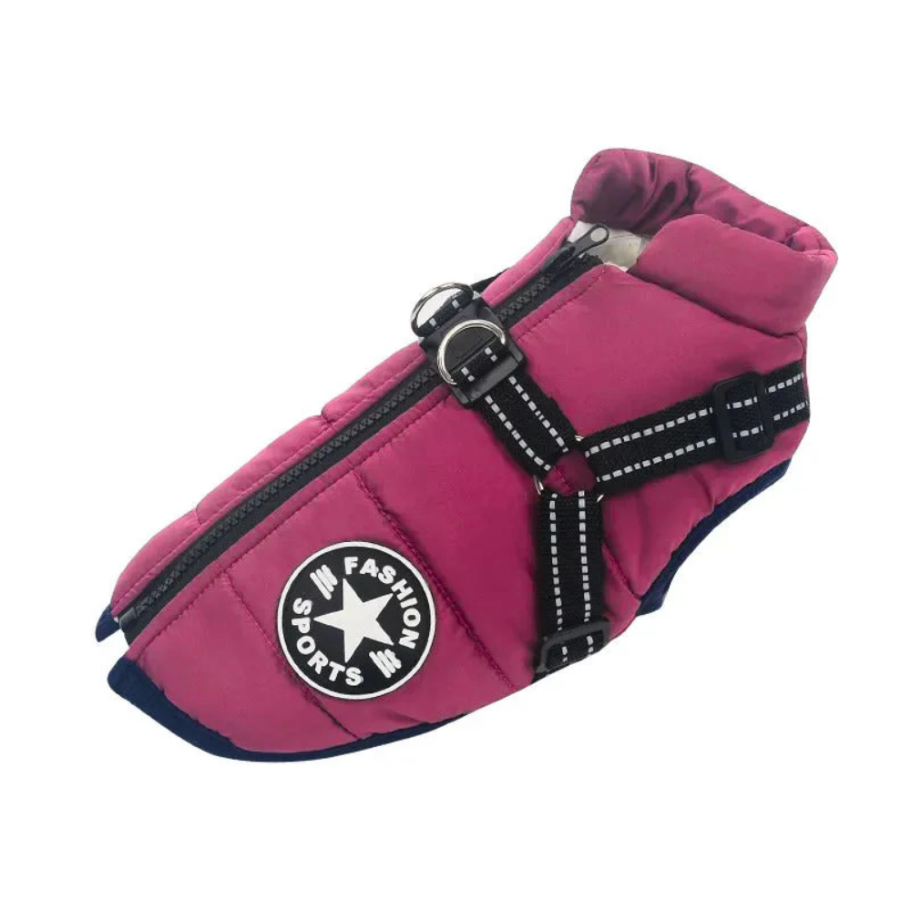 Dog Jacket Waterproof and Warm Raincoat for Winter Walks