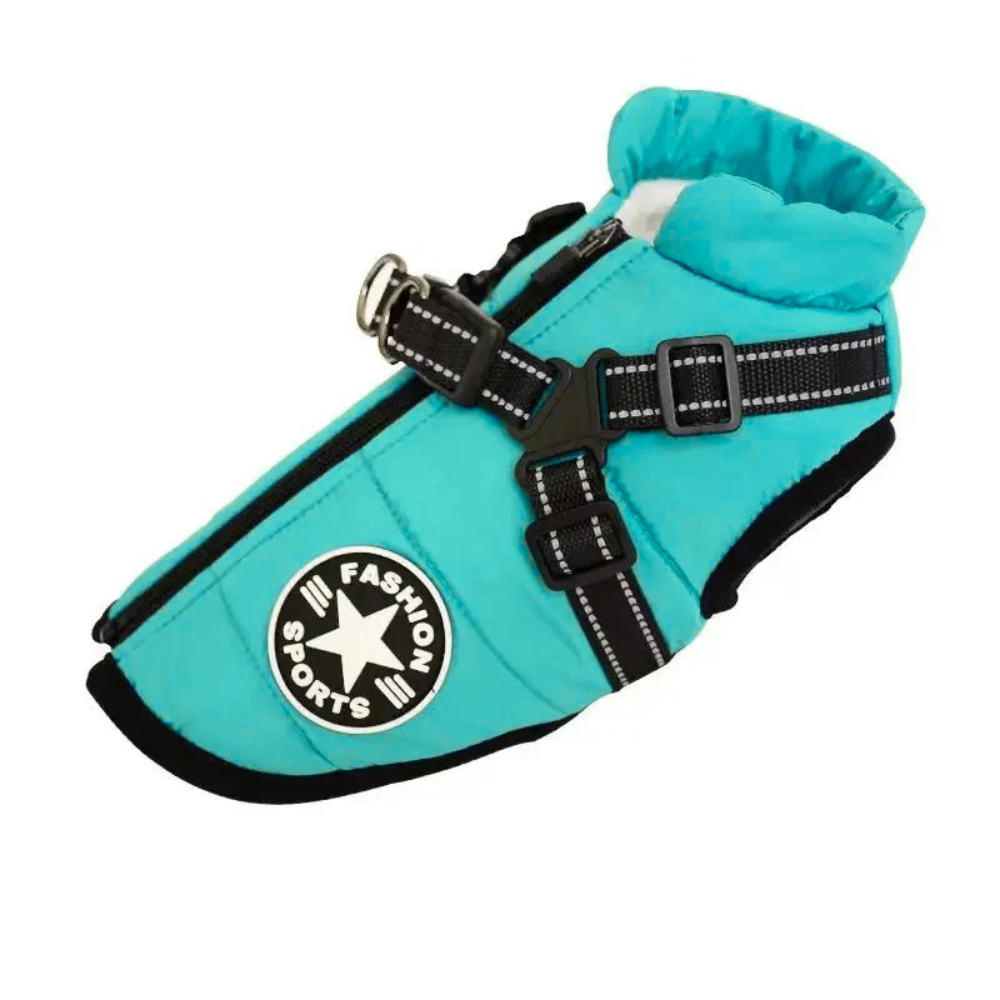 Dog Jacket Waterproof and Warm Raincoat for Winter Walks