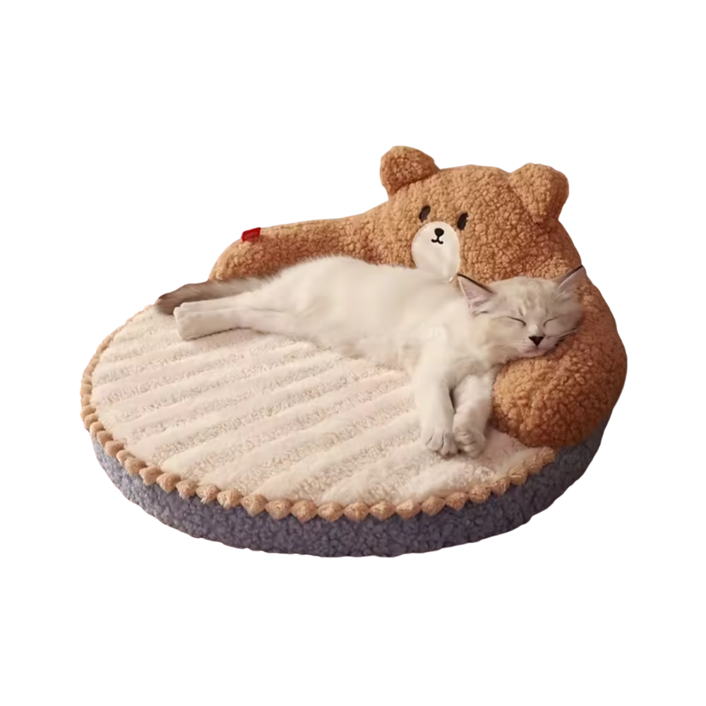 Cute Cat Bed for Small Cats | Soft Sleeping Couch