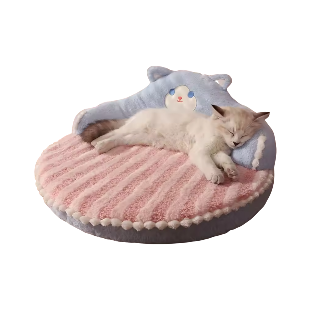 Cute Cat Bed for Small Cats | Soft Sleeping Couch