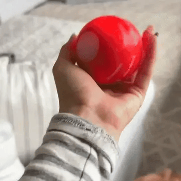 Interactive Bouncing Toy Moving & Flashing Light Ball For Dogs & Cats