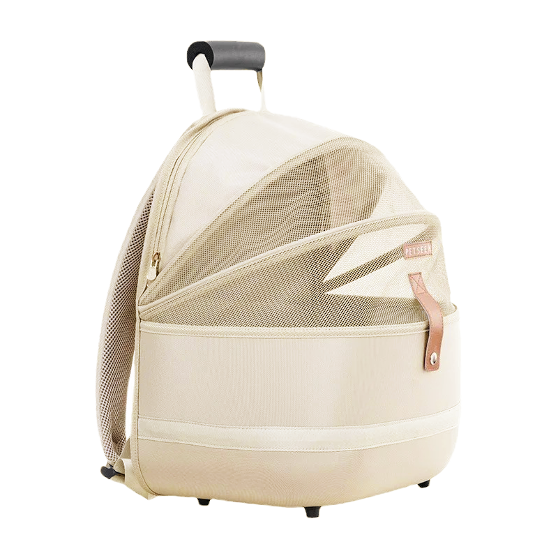 Cat Carrier Pet Travel Basket Pet Travel Bag 90° Open Design & Breathable Mesh