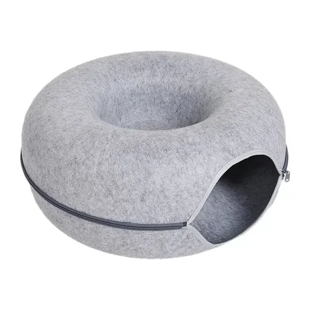 Cat Bed Interactive Tunnel And Resting Place