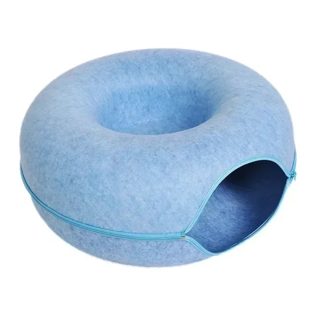 Cat Bed Interactive Tunnel And Resting Place