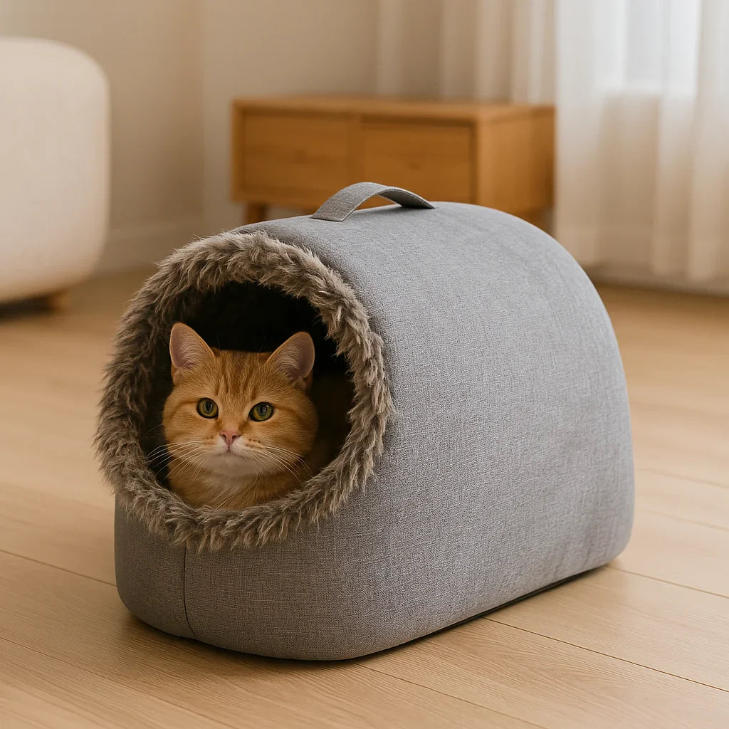 Warm Cat Nest Comfortable Warm Nest For Cats Soft & Durable