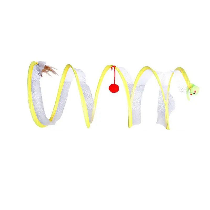 Spiral Toy Interactive Spiral Play Toy for Active Cats