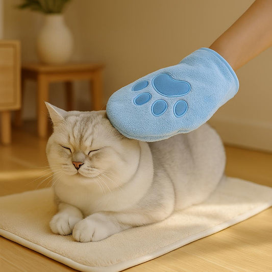 Microfiber Wash Cloth Cat & Dog Microfiber Drying Cloth With High Absorption