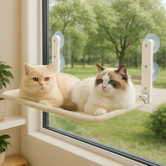 Cat Hammock Window Foldable Cat Bed with Strong Suction Cups