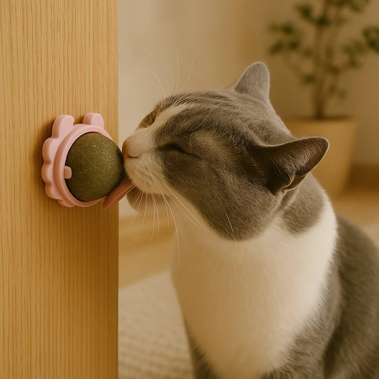Catnip Snack Ball Catnip Ball Boosts Energy & Reduces Stress